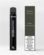 Vapeson Disposable E-Cigaret 20mg - Iced Menthol